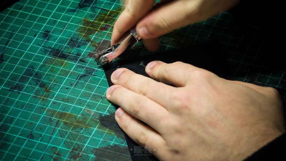 Step 6: stitch spacings - To make sure that your stitching is evenly spaced, use a stitching spacer to mark each stitch before you start sewing.