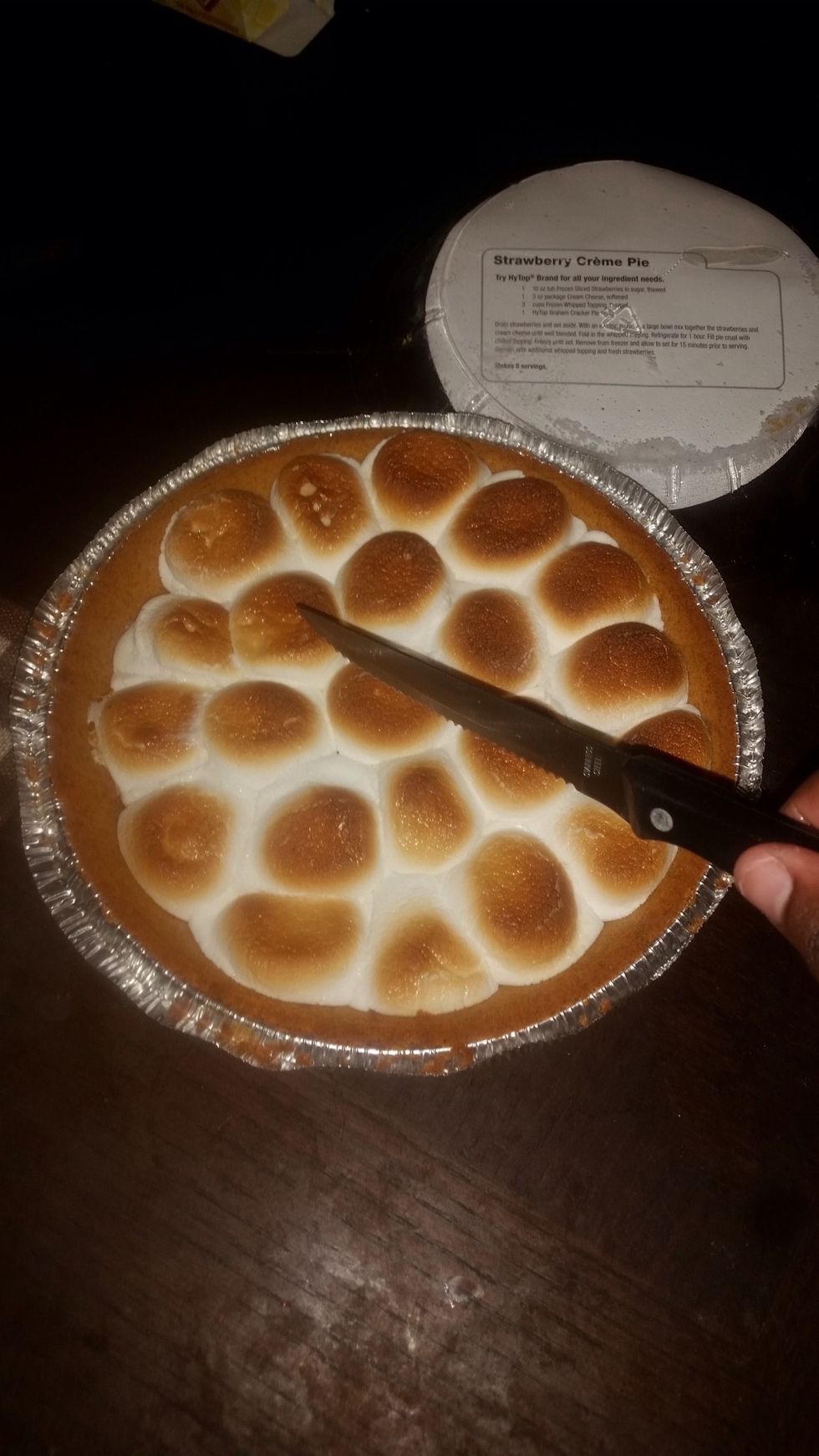 Step 7: Cut pie into desired amount of servings.