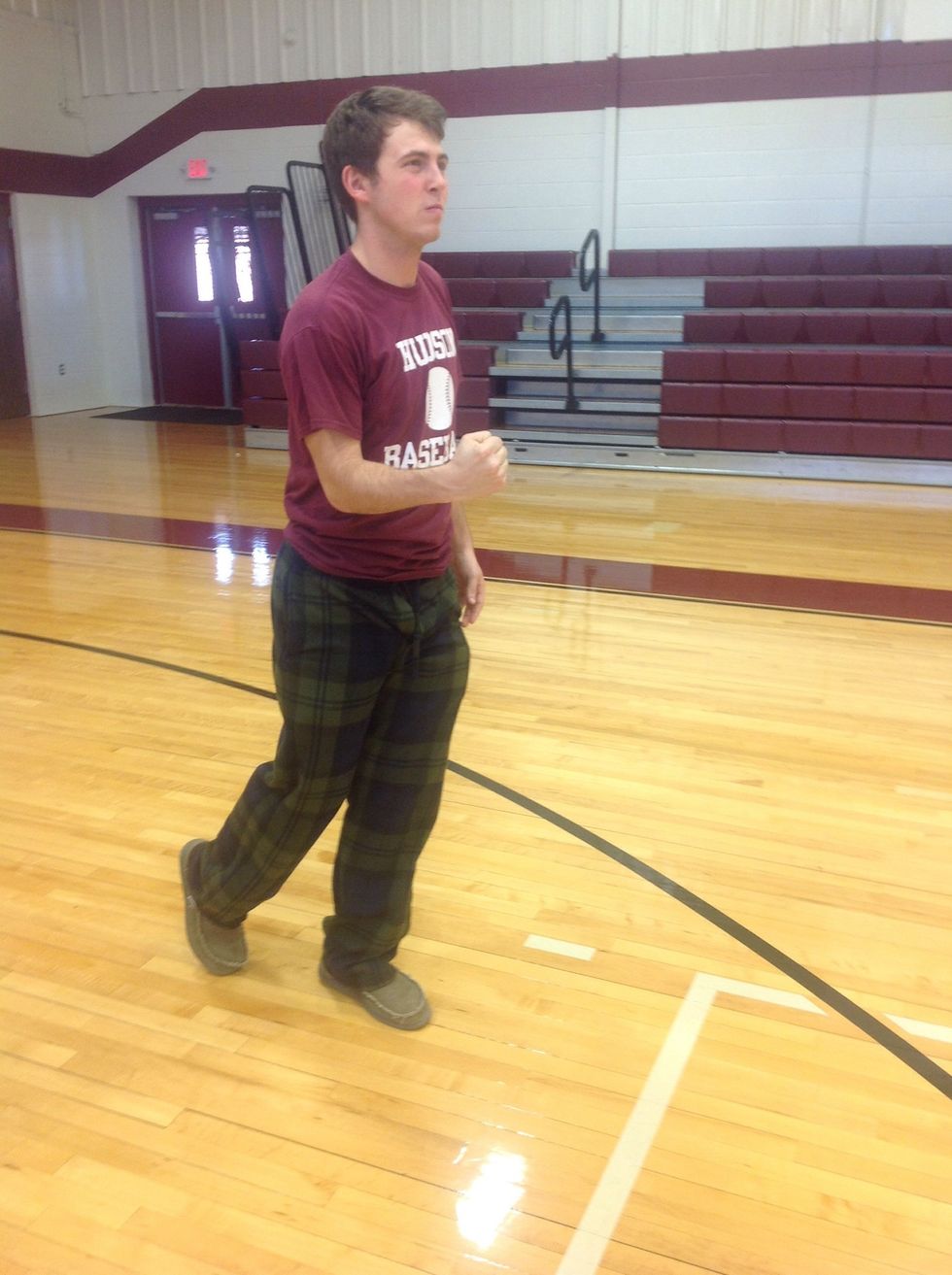 Step 7- get pumped and get the momentum in your favor