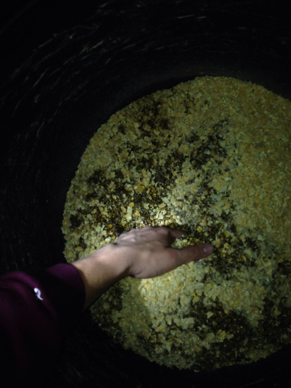 Step 7: mix the mixture into the feed thoroughly so that the entire feeding is of consistent texture.
