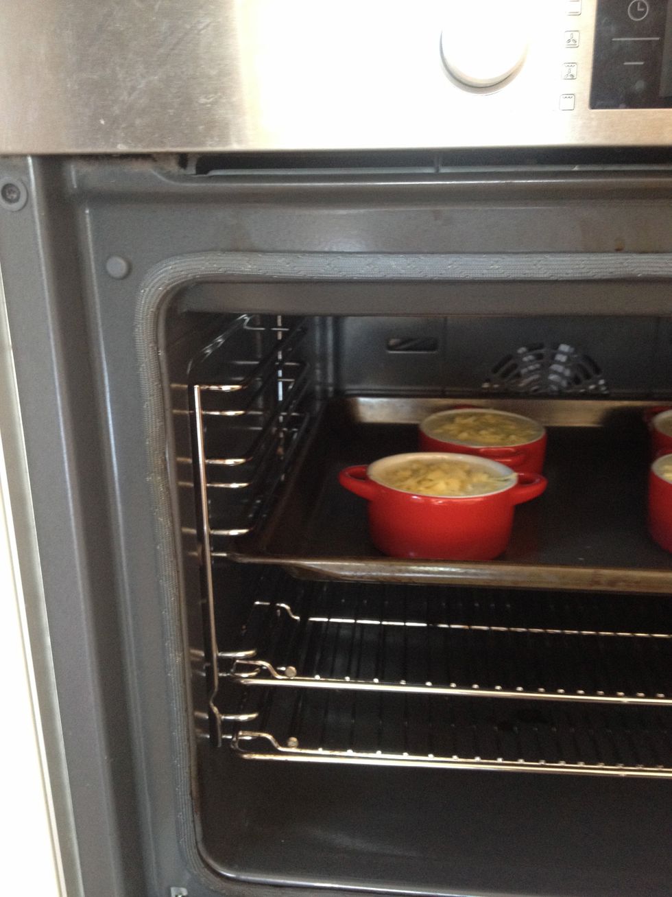 Step 9. Divide the soup into 6 ovenproof serving bowls and sprinkle the top with the remaining cheese. Bake for 10-15 mins or until golden brown.