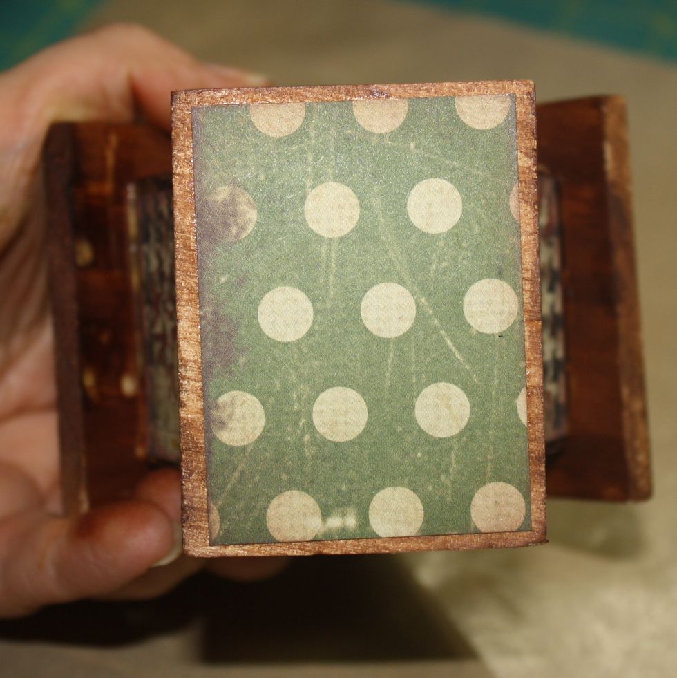 Step Five:  Don\u2019t forget to cover the bottom. :)