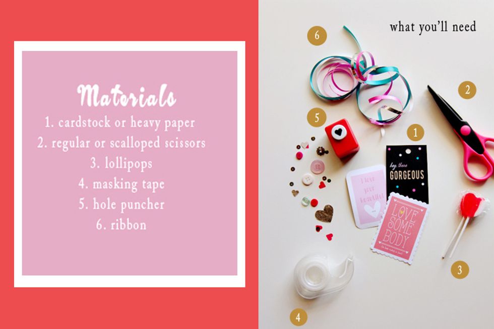 Step one: Print out your favorite social media valentine design at www.go.cosmeticsocialmedia.com/love