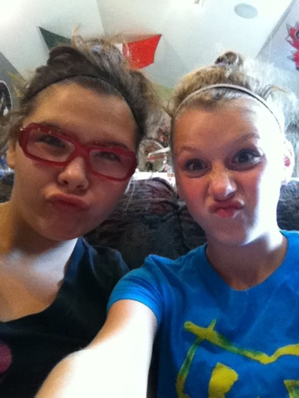 Step three: don't do duck lips big no no!