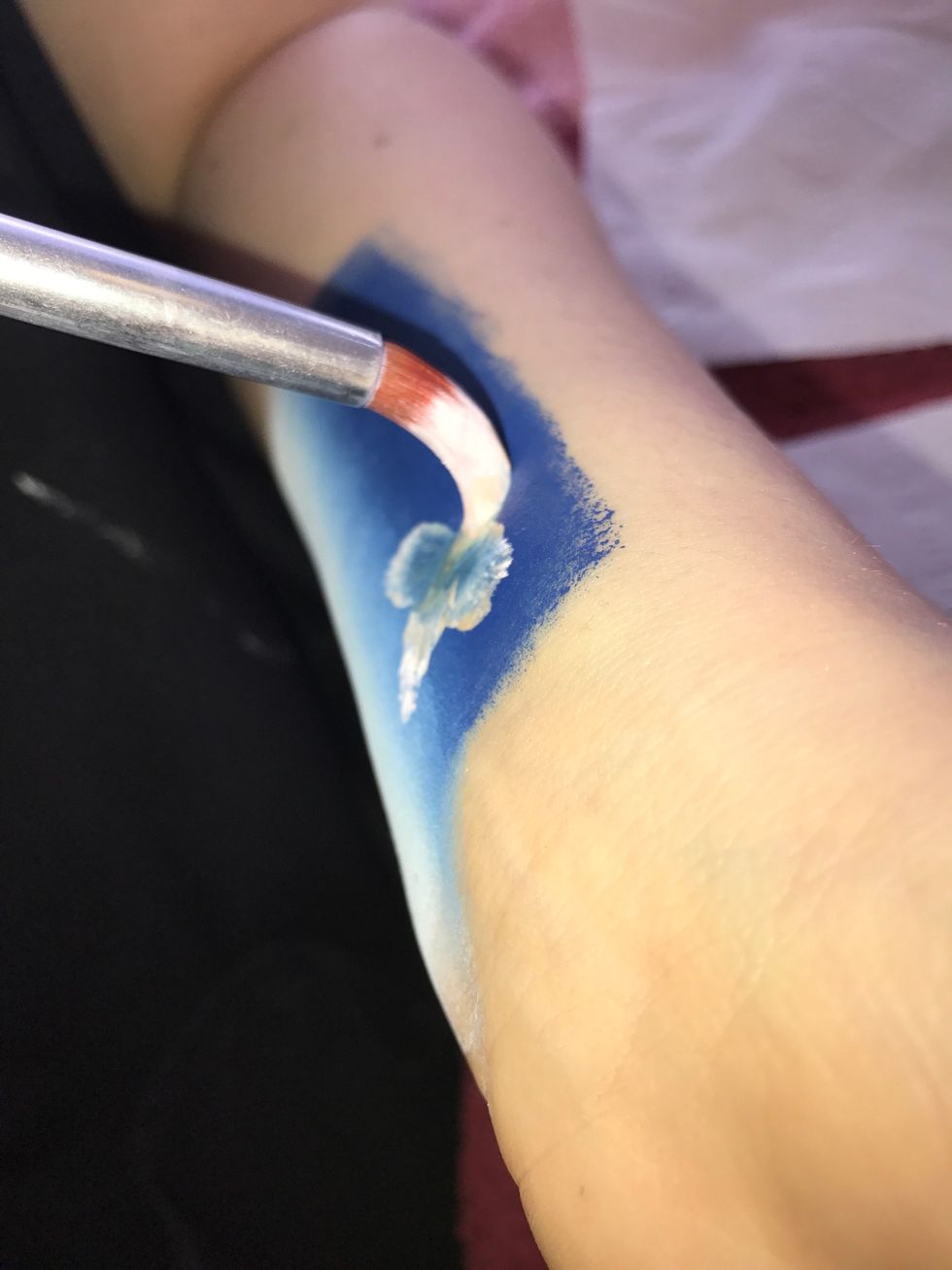 Step10/ then tip first push down on the push