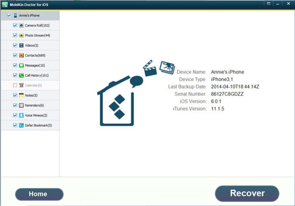 Step2. When the scanning is finished, select categories and view files according to your own needs.