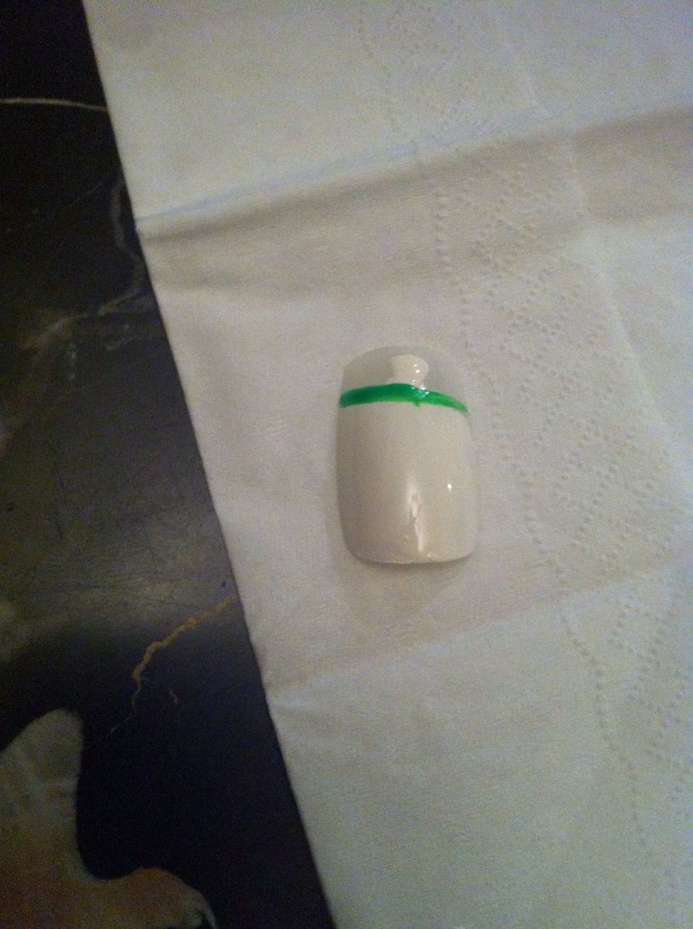 Step3: now do a green line\ud83d\udc9a