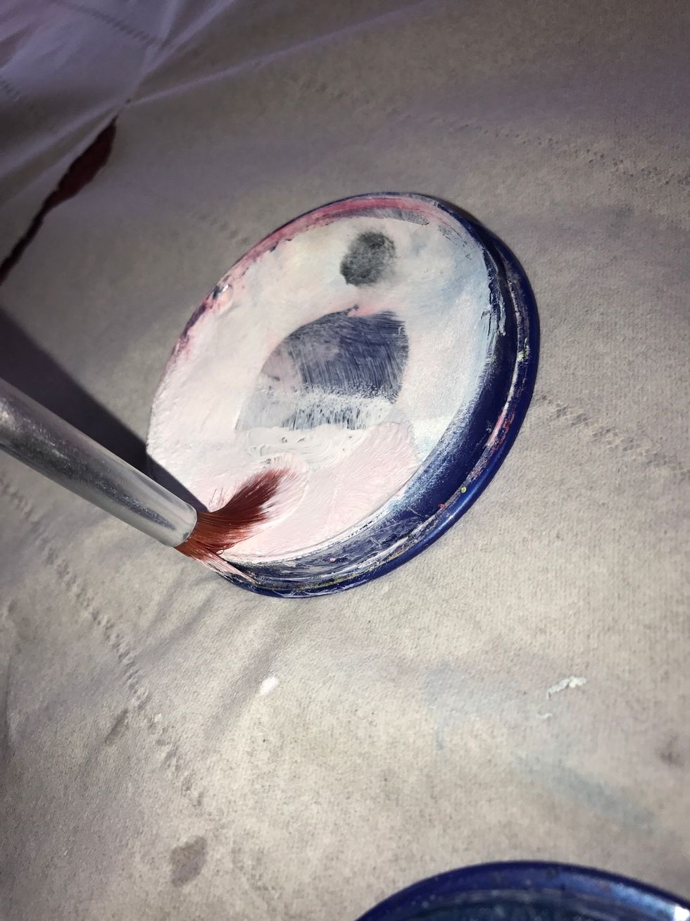 Step8/then get a paint brush and choose a colour