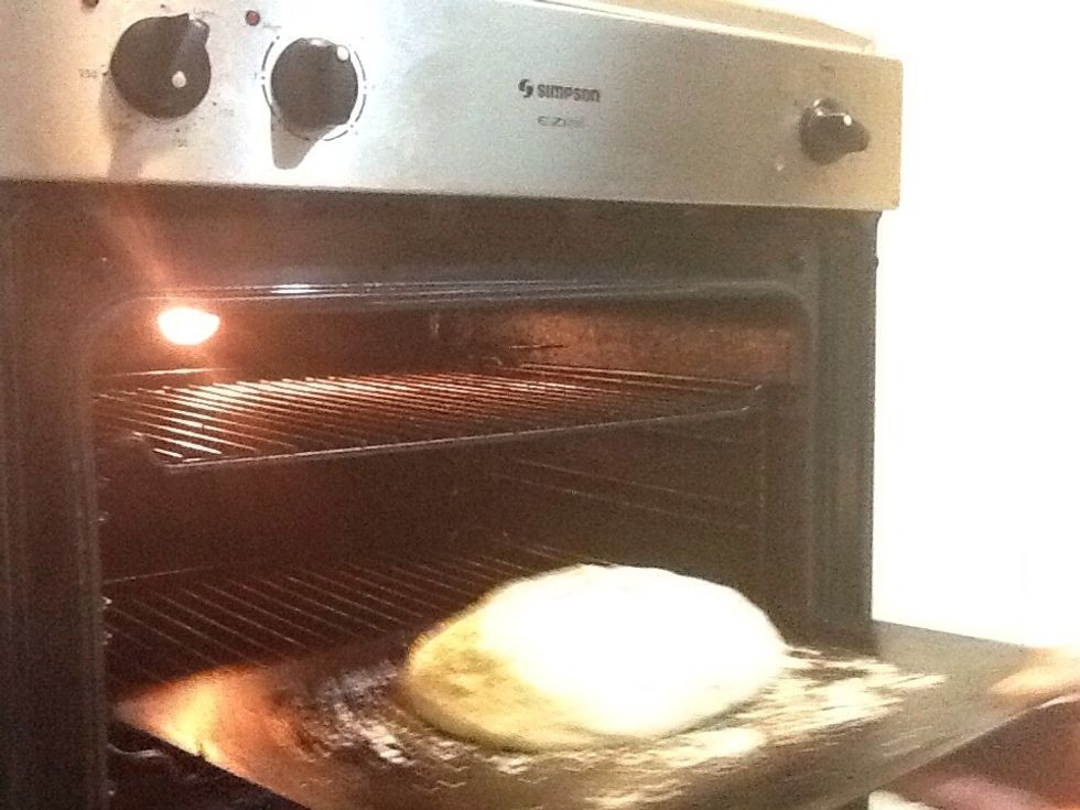 Stick in the oven