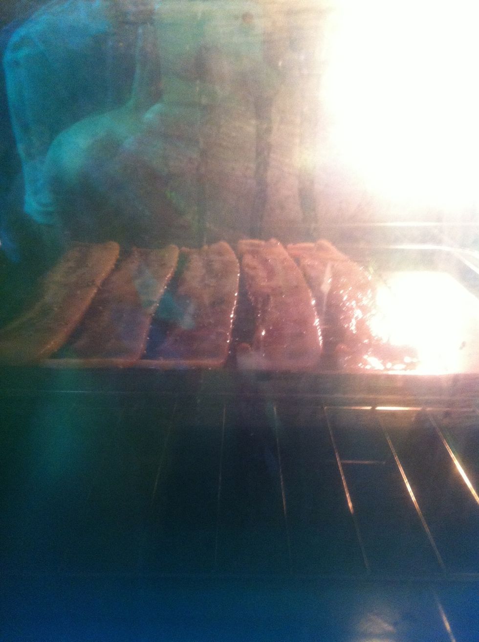 Stick the bacon in the oven