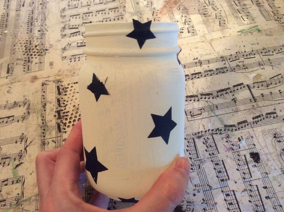 Stick the stars on randomly.