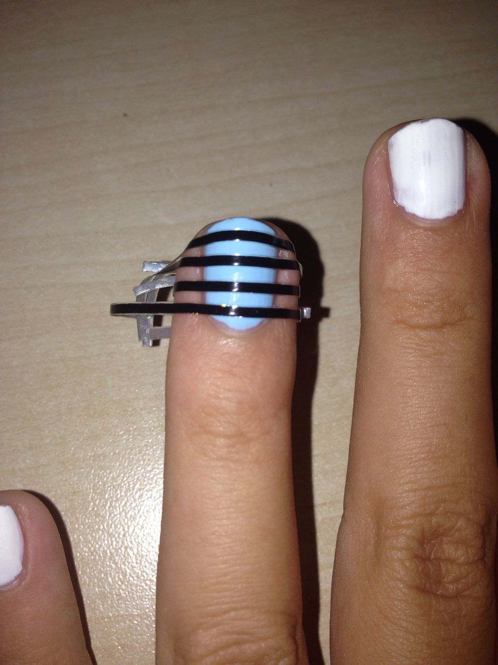 Stick the sticker things