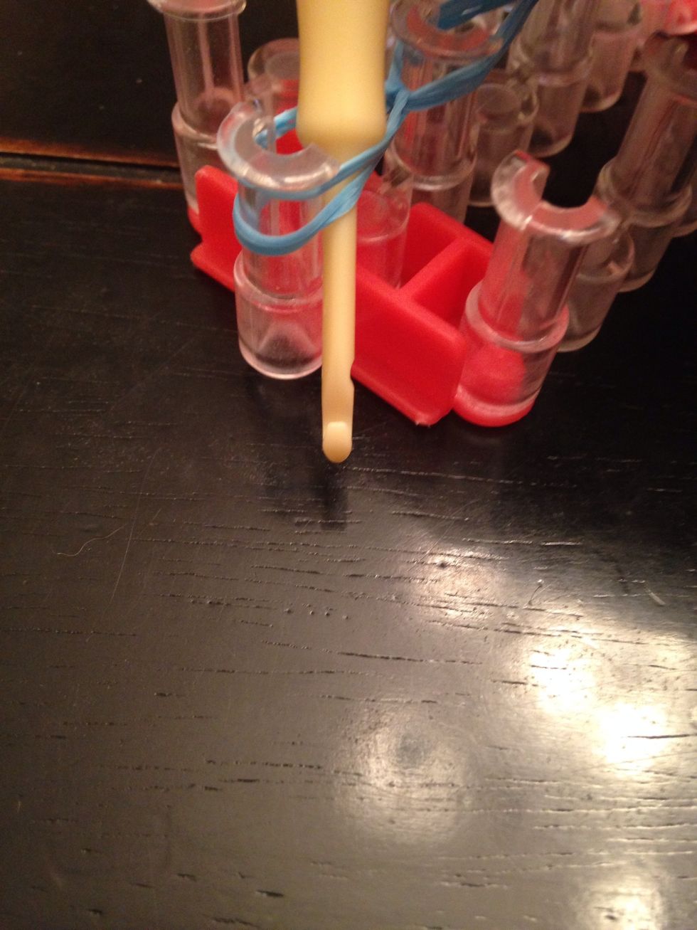 Stick your hook through the whole