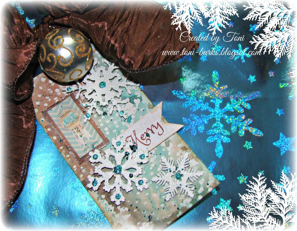 Stickles were added here and there for more sparkle.