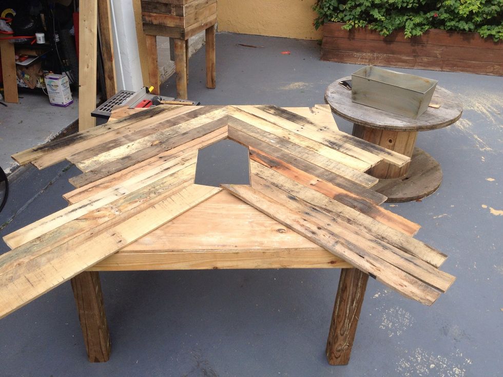 Still testing out the layout to see what worked best