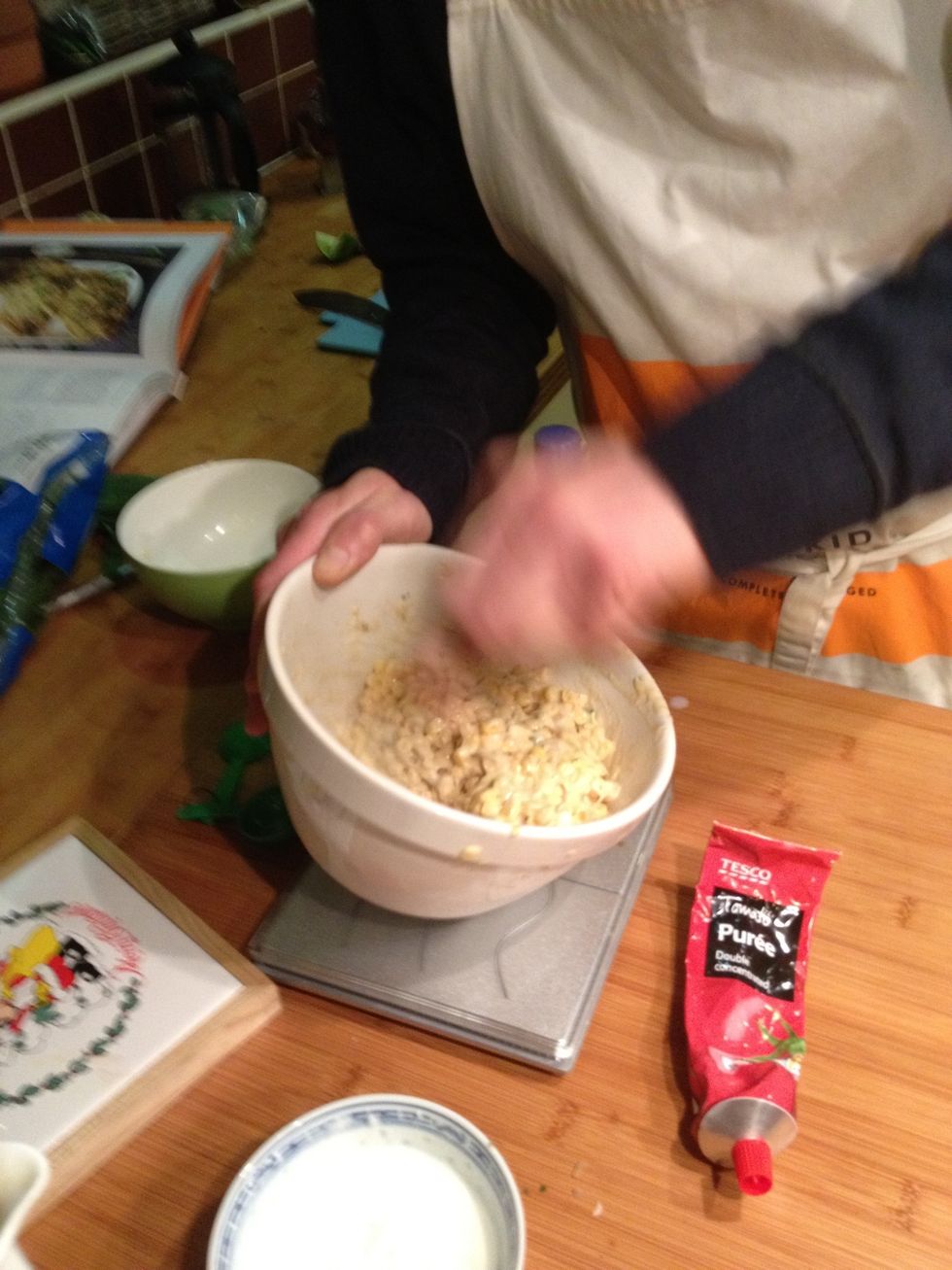 Stir a bit faster