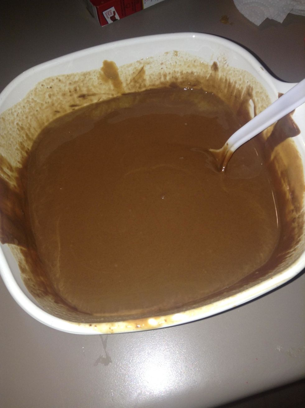 Stir after till smooth.