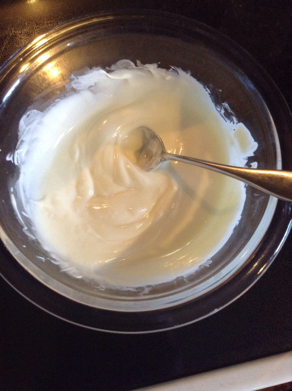 Stir again to remove lumps.