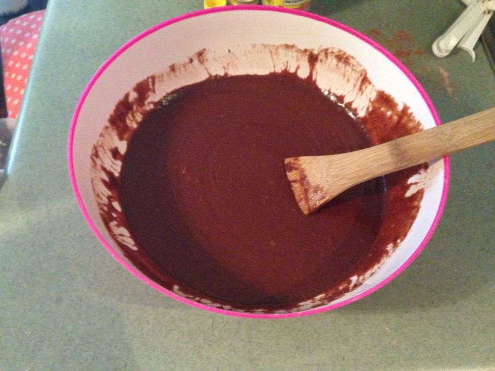 Stir all ingredients together until combined, make sure their are no lumps in the mixture