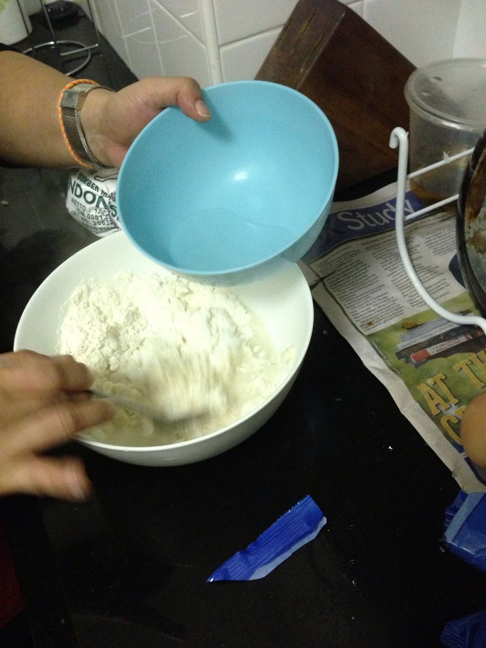 Stir all of the ingredients