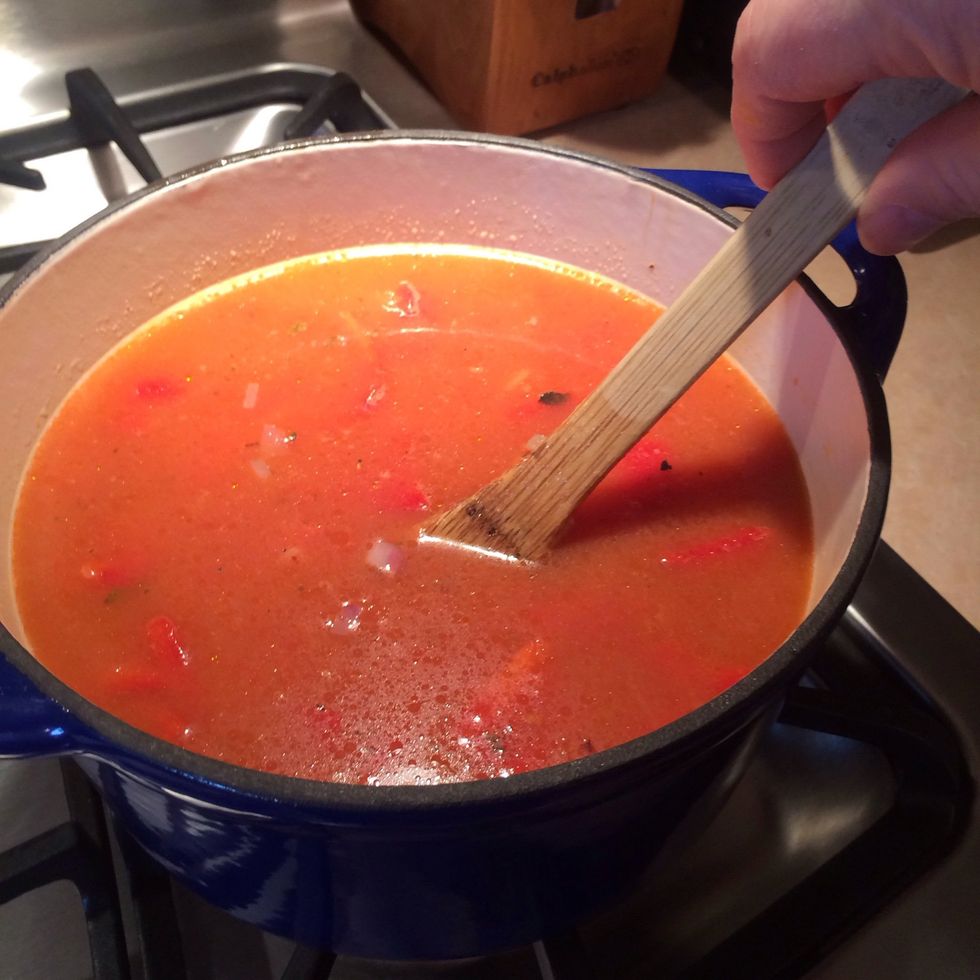 Stir all that goodness together.