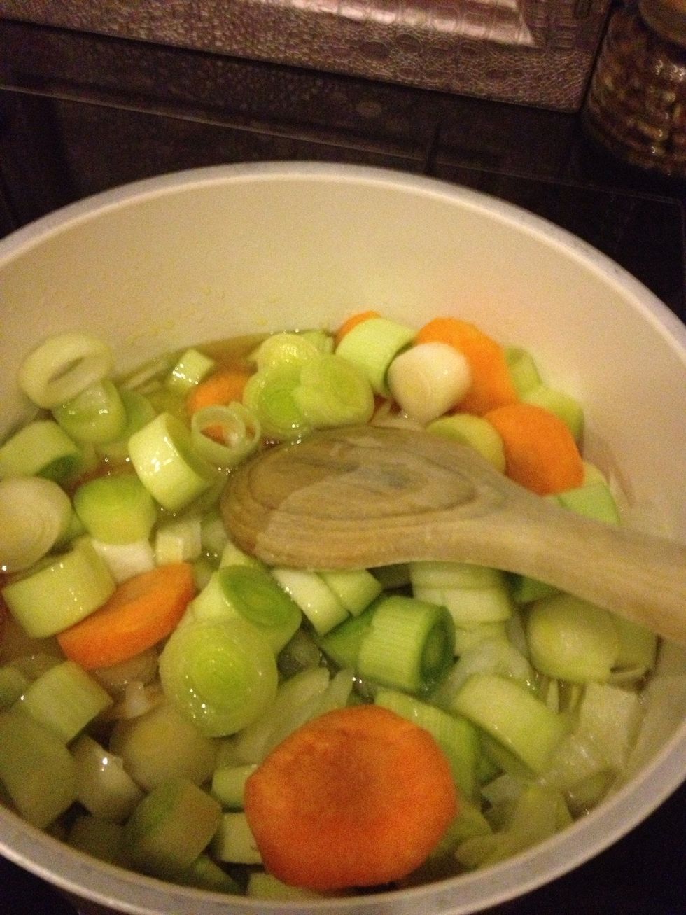 Stir and bring to boil