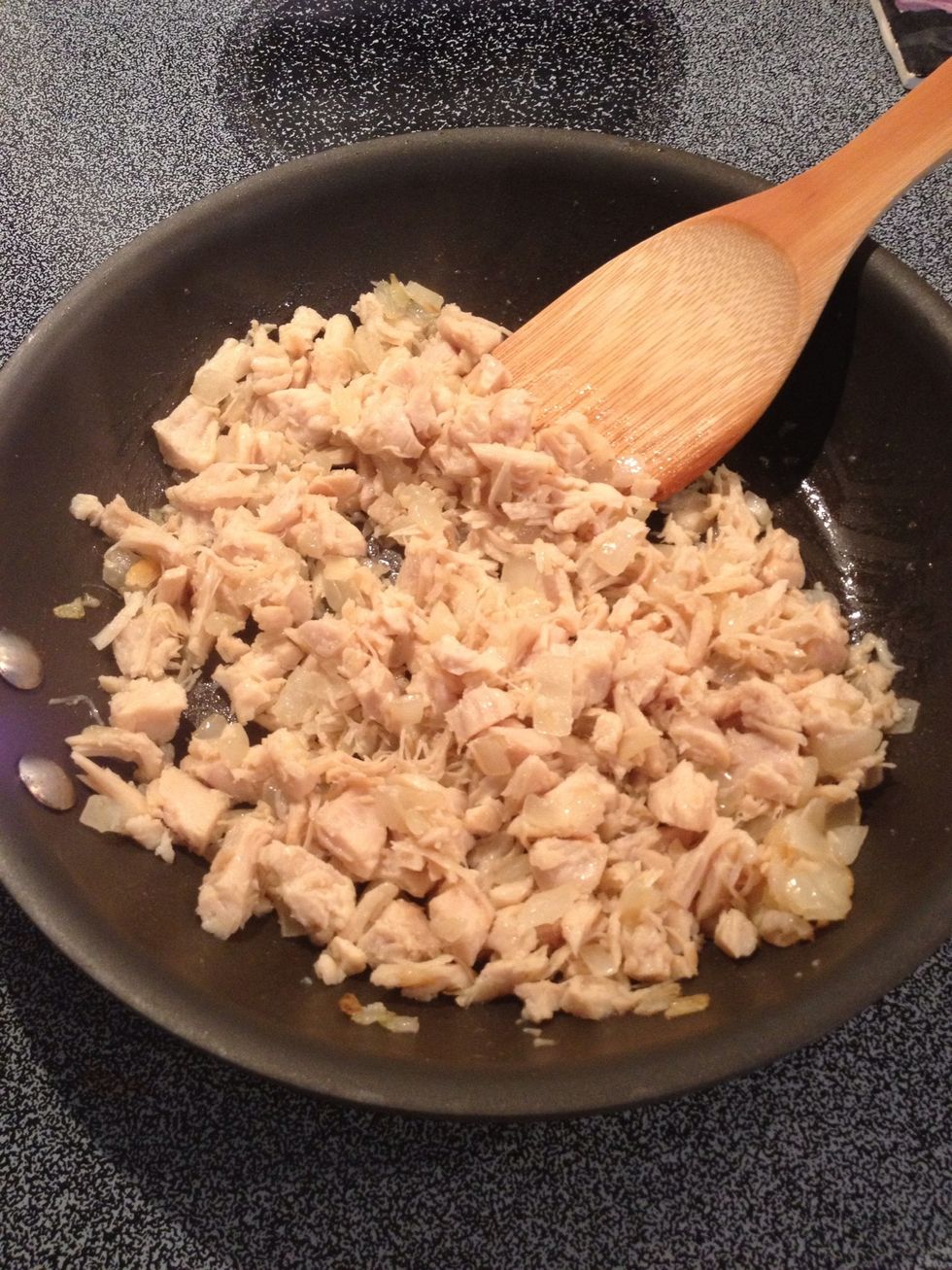 Stir and cook until butter is absorbed.