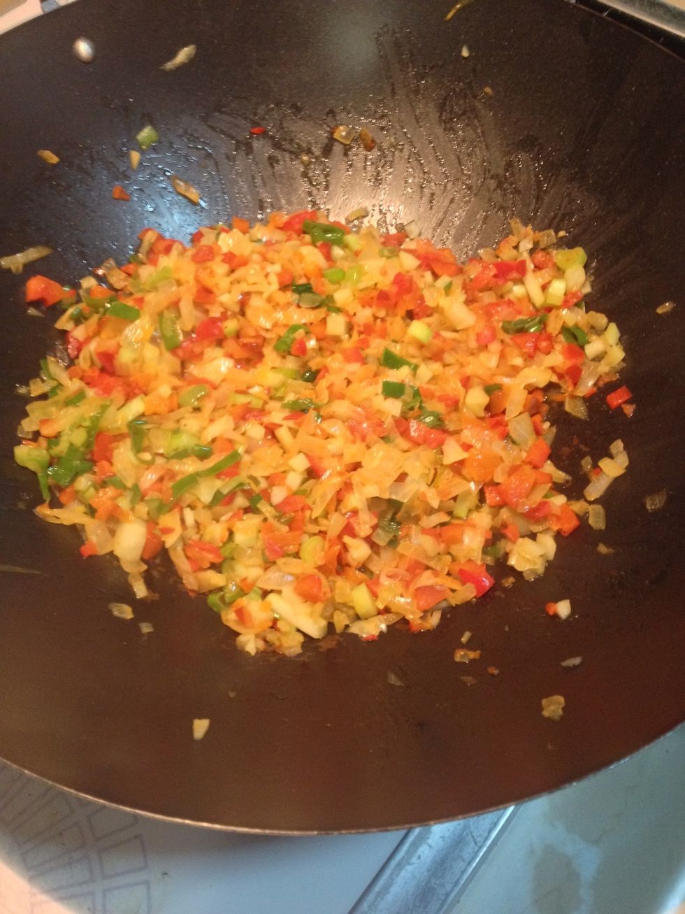 Stir and let it rest for 5 min