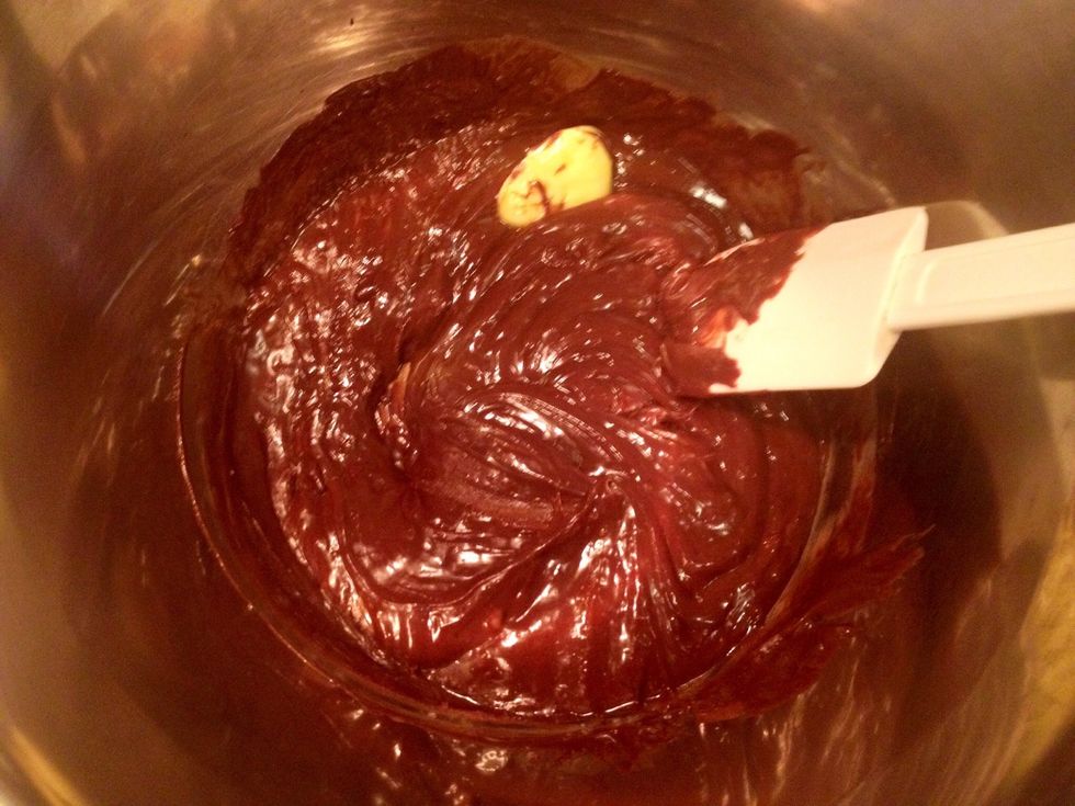 Stir and remove lumps.