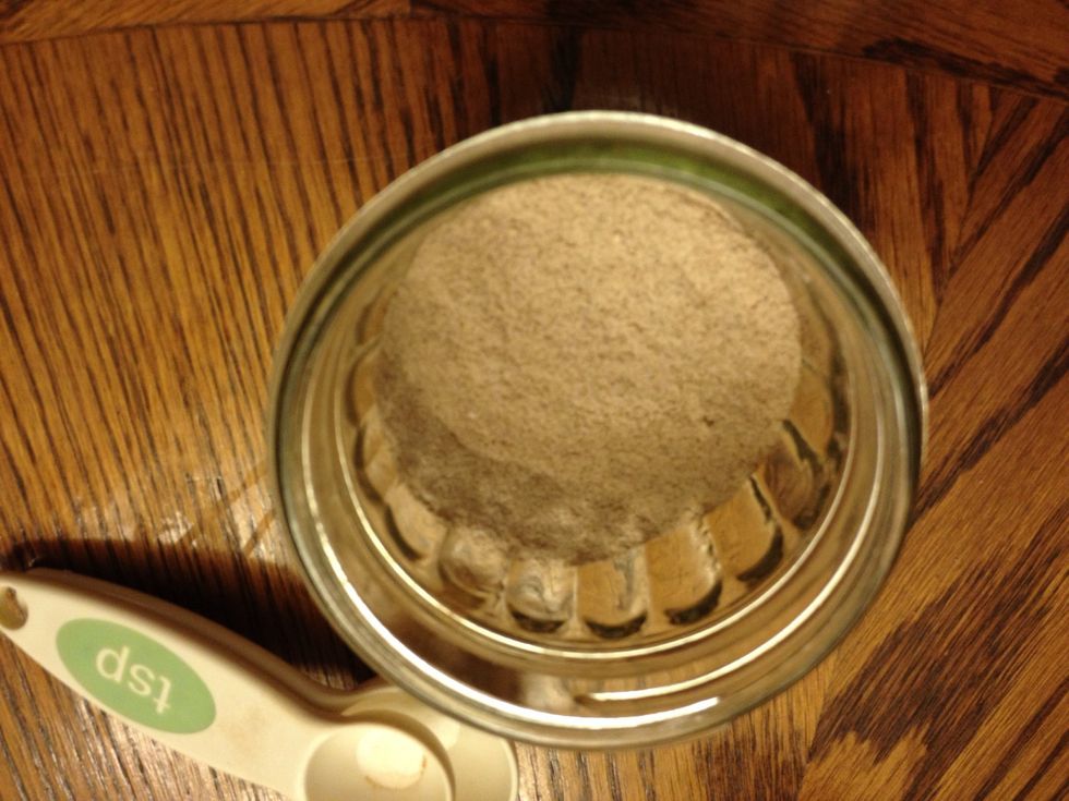 Stir and remove lumps.