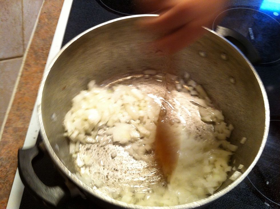 Stir as they sizzle!