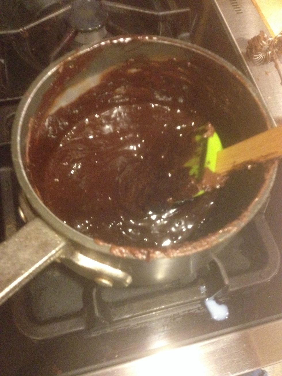 Stir constantly until totally melted