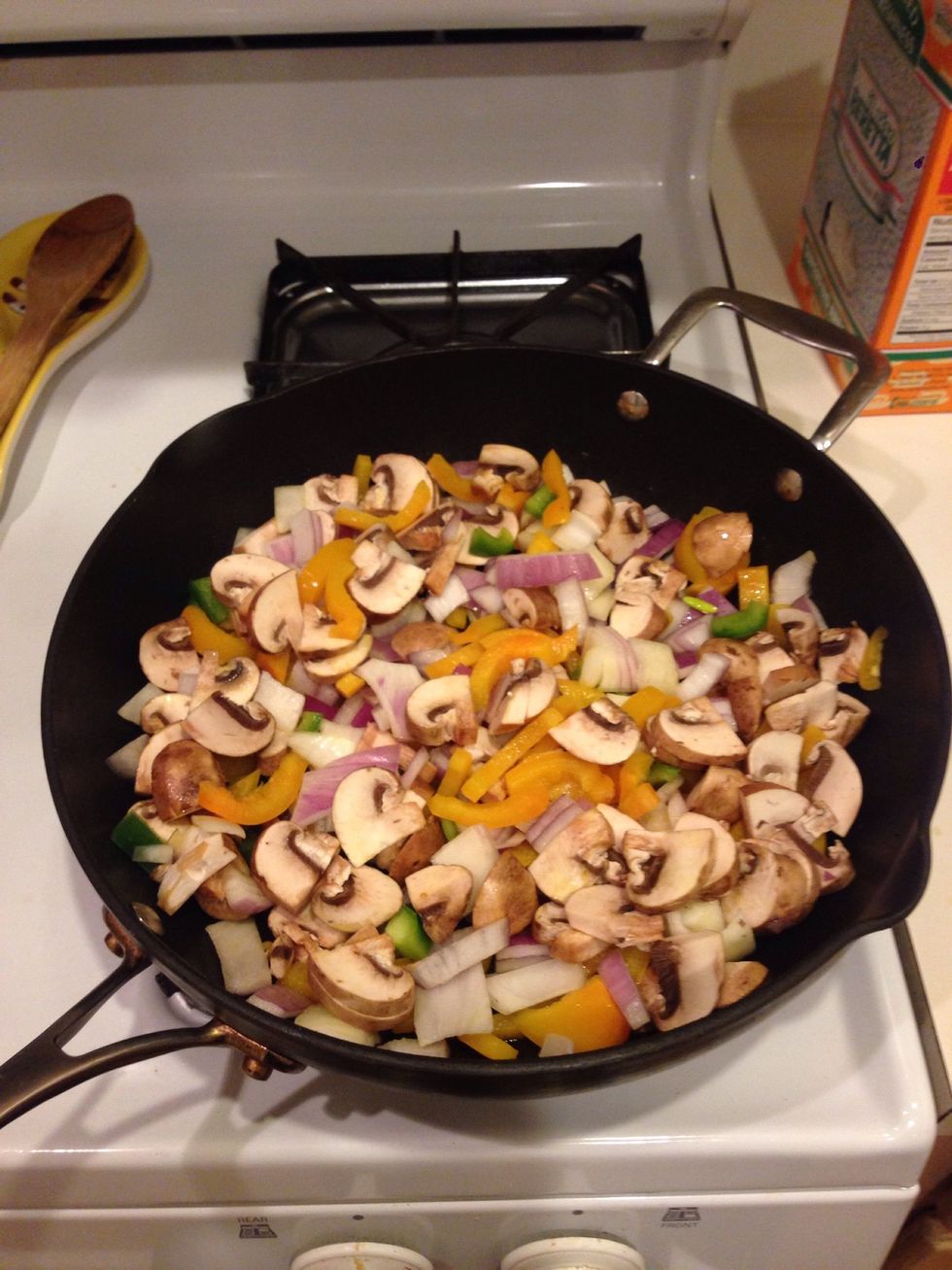 Stir every couple of minutes.