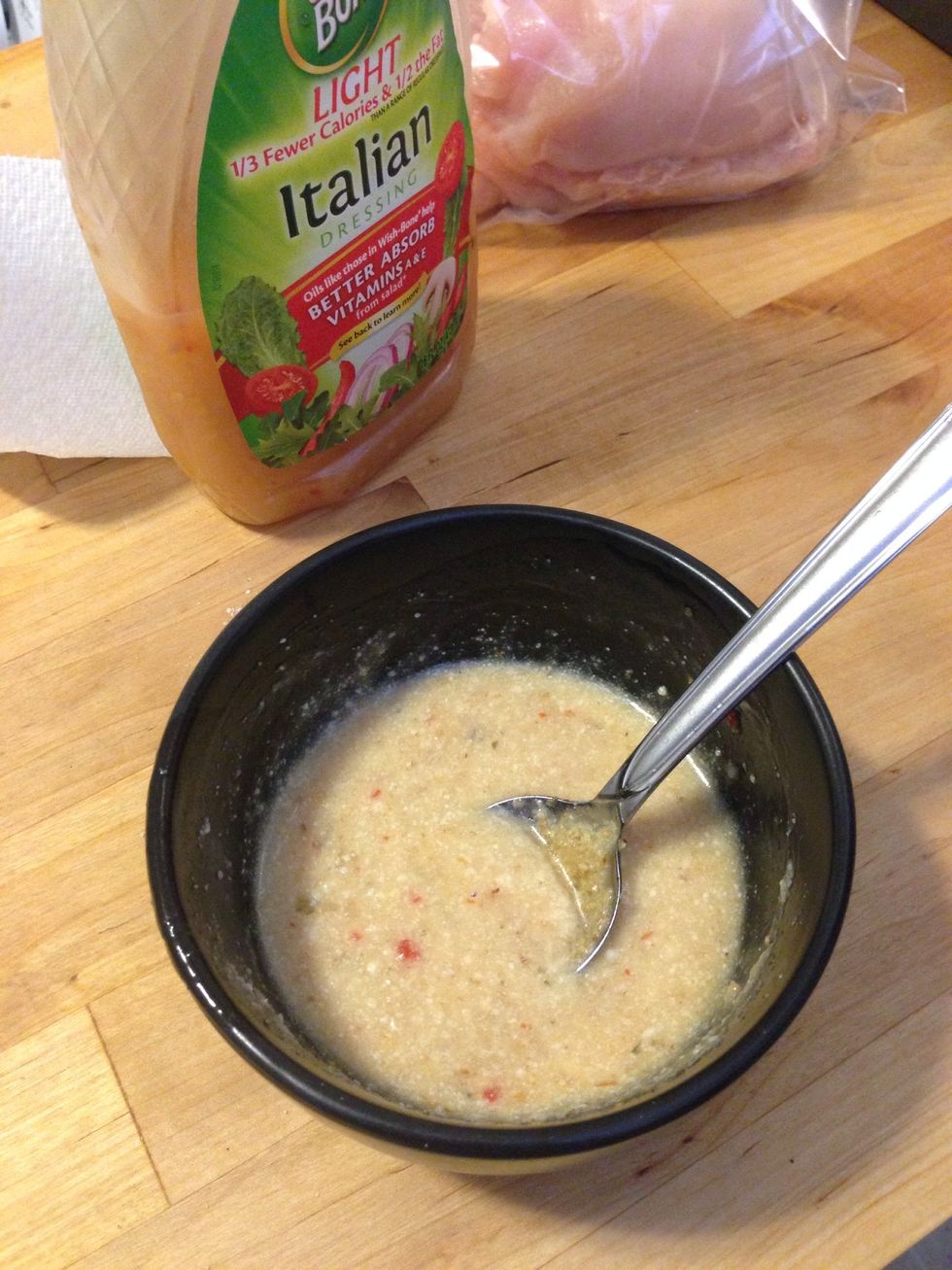 Stir everything together.