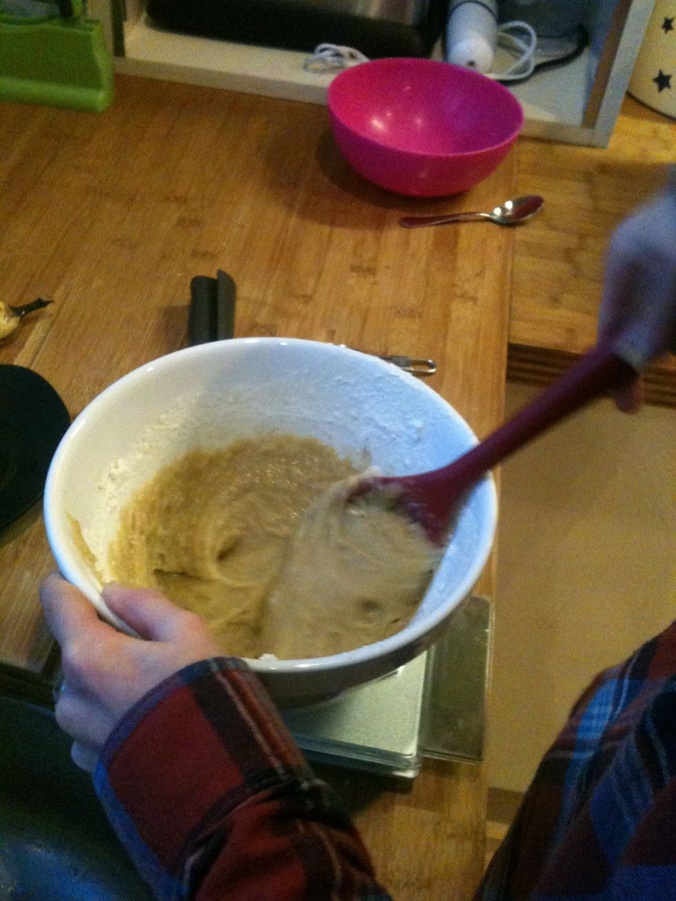 Stir everything together.