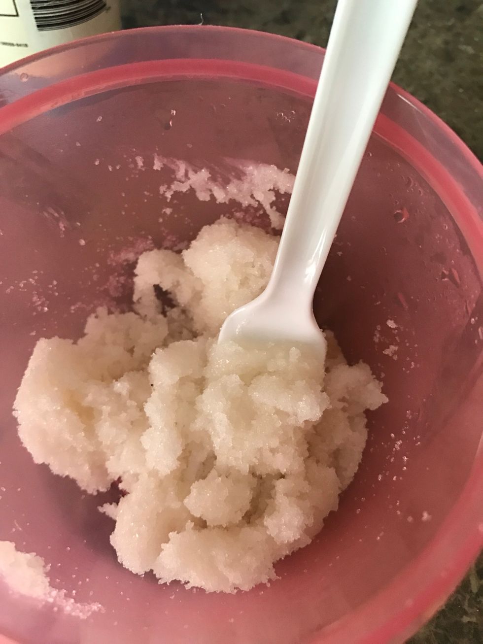 Stir for a nice consistency