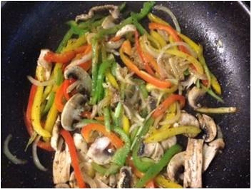 Stir fry ready for use. Do not overcook it