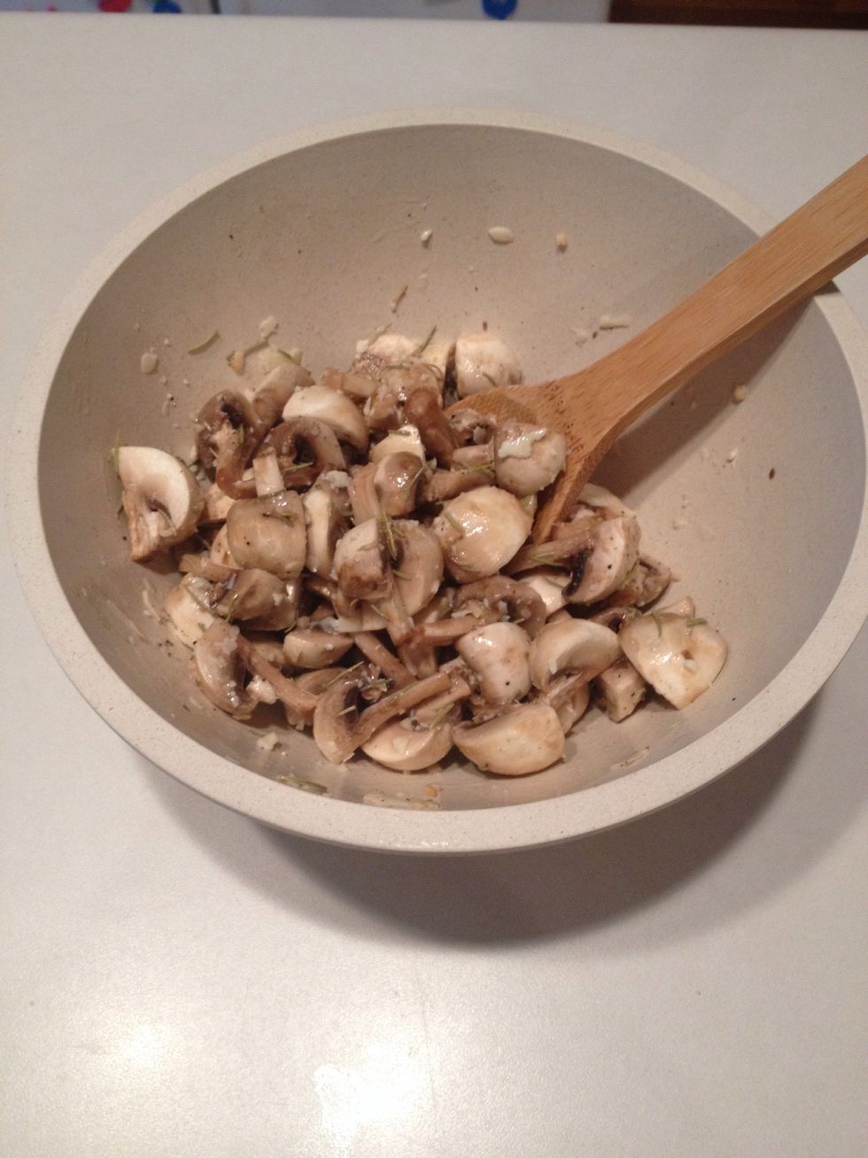 Stir gently to coat.