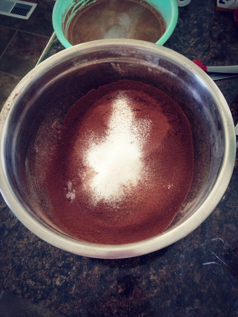 Stir gently to incorporate all of the ingredients together.