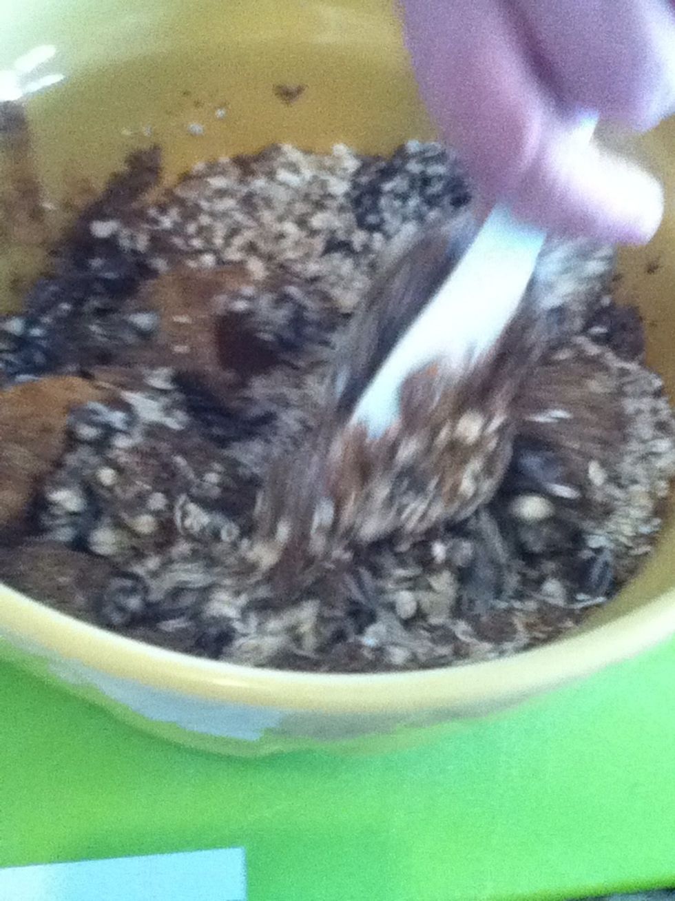 Stir! Get your hands in there!!!!