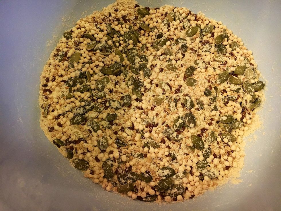 Stir. If you like to add spices now is the time to do so.