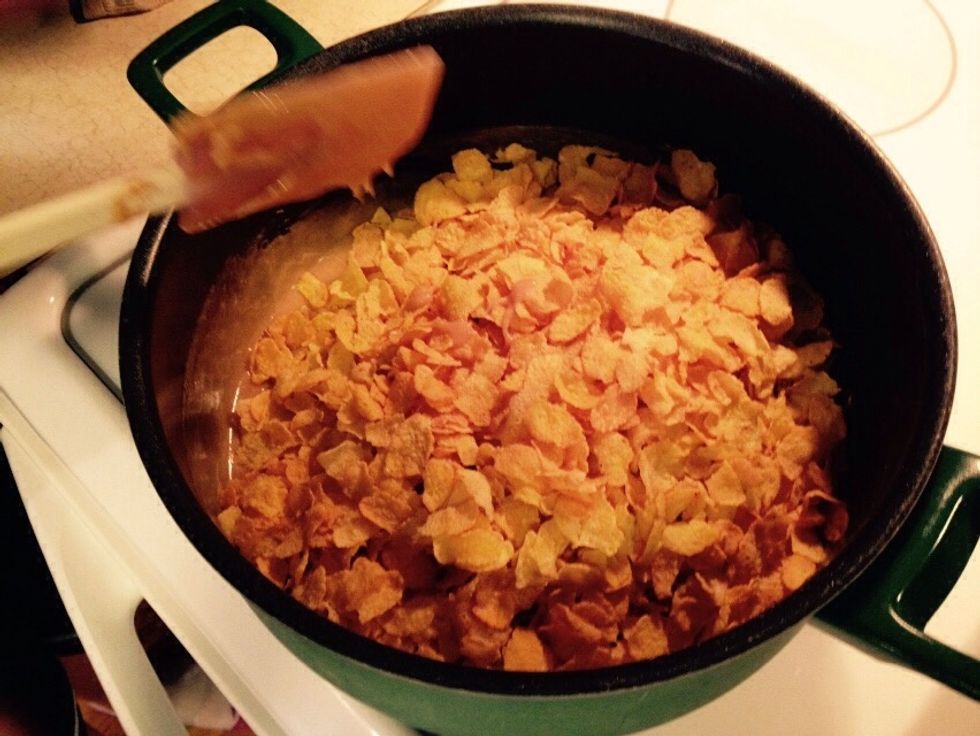 Stir in cereal