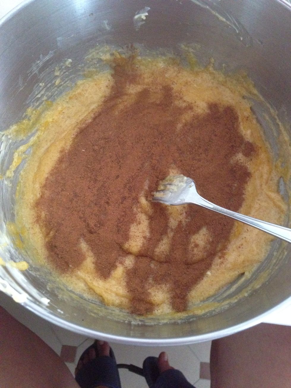 Stir in cinnamon