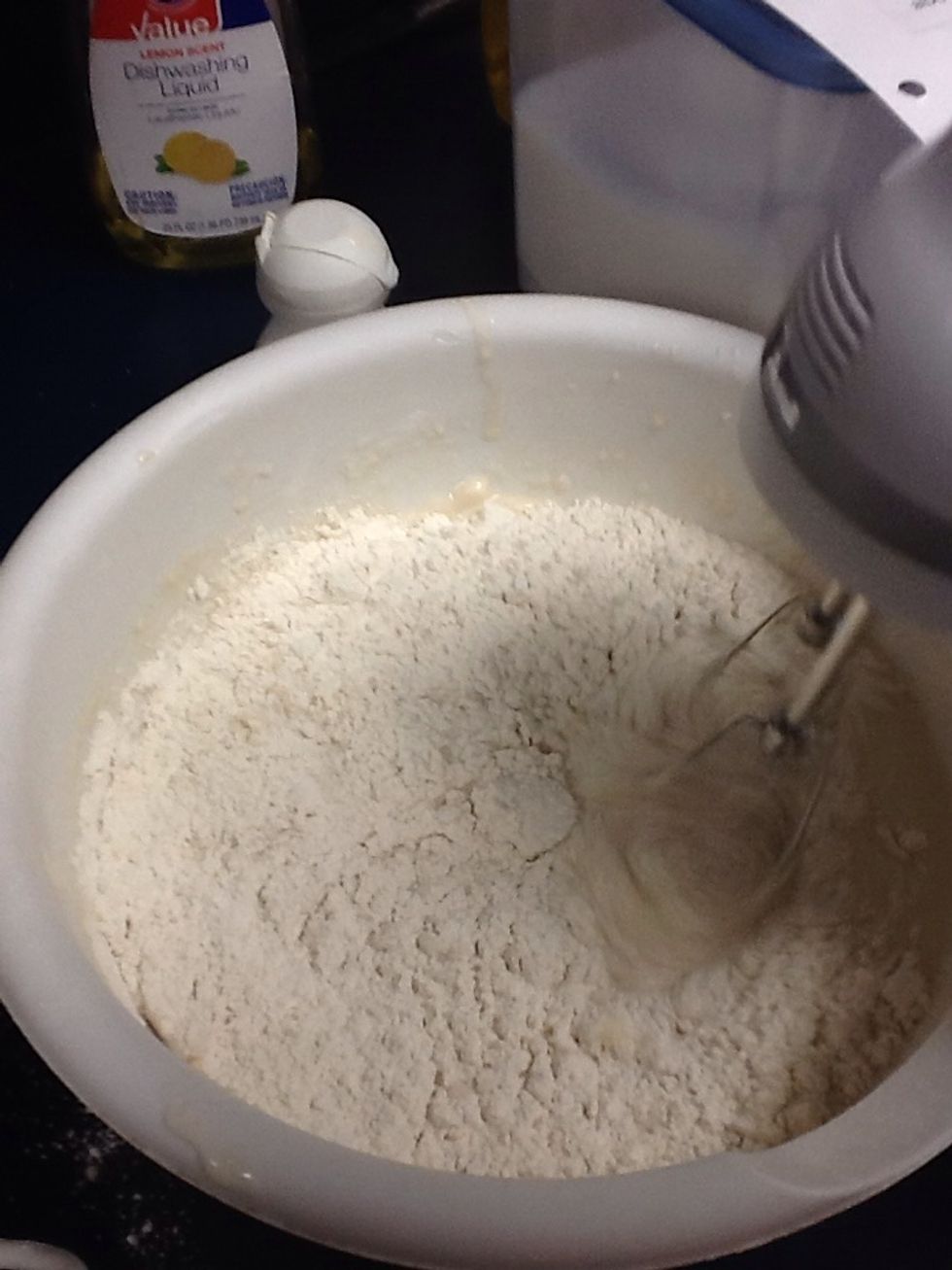 Stir in remaining flour