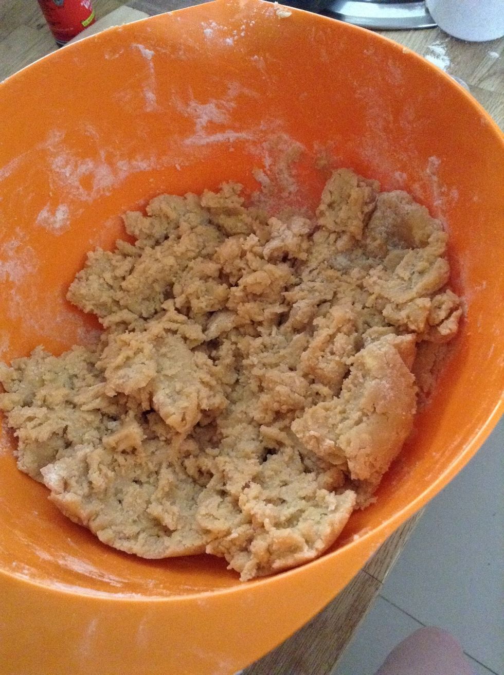 Stir in sifted flour