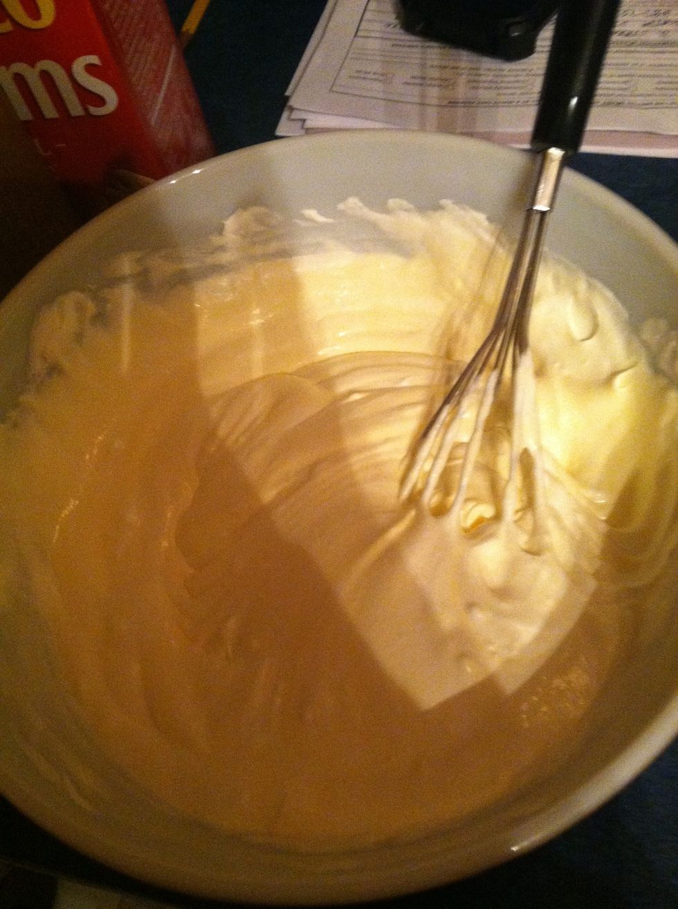 Stir in your cool whip