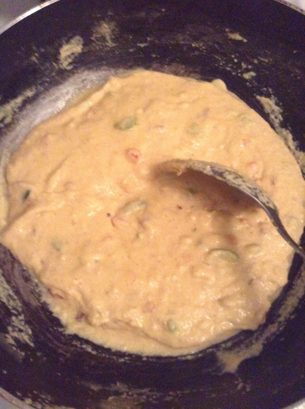 Stir intermittently