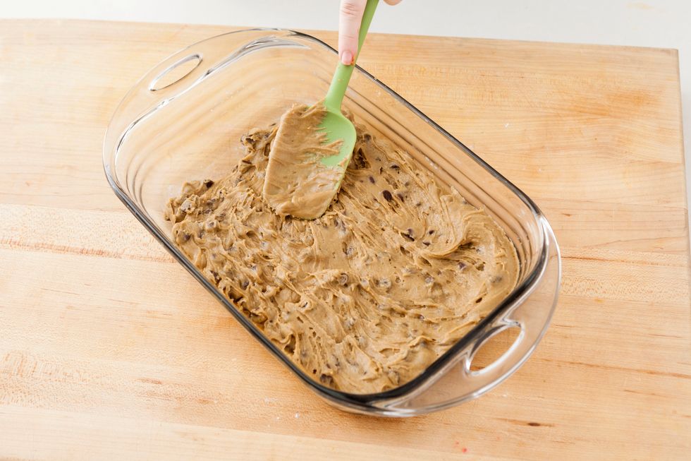 Stir into a greased 13x9inch pan.