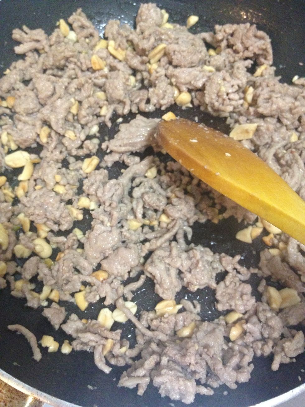 Stir into the mince for a couple of minutes