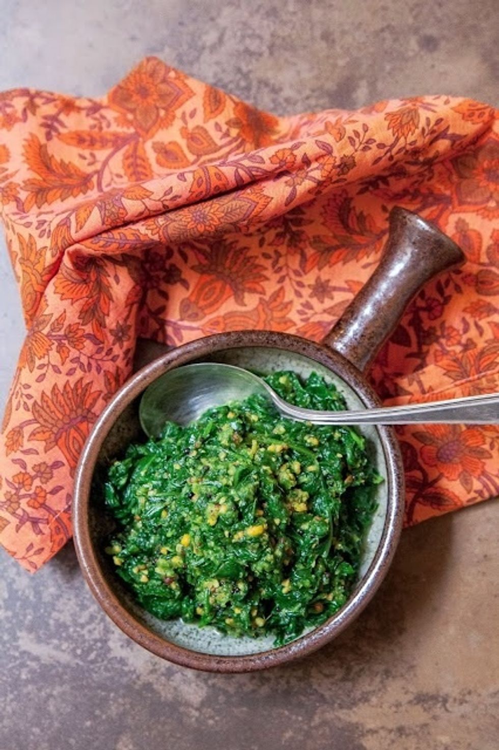 Stir it up and serve it. Serve this with a nice rice dish and you're all set for a meatless Monday lunch. This gluten free and vegan dish can also be served with meats instead of steakhouse spinach.